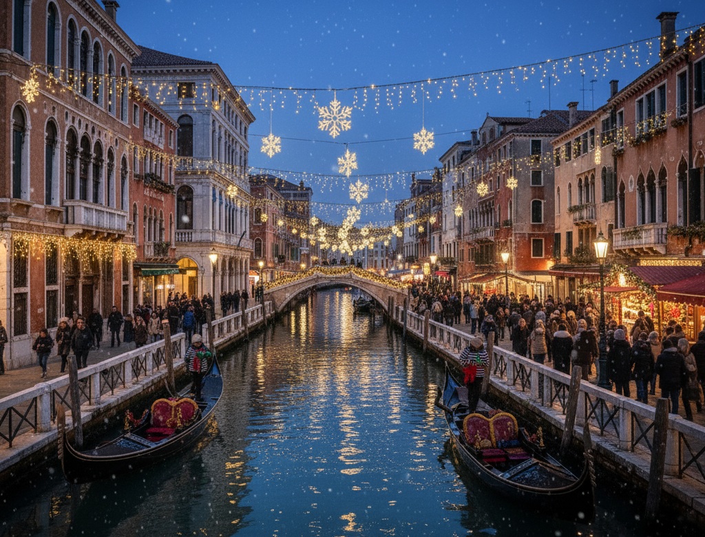 Velence adventi utazás repülővel