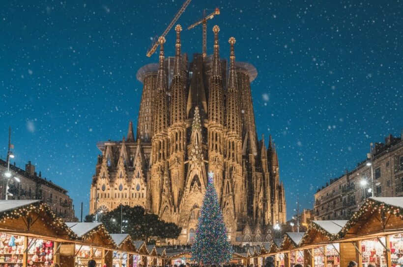 Barcelona adventi utazás