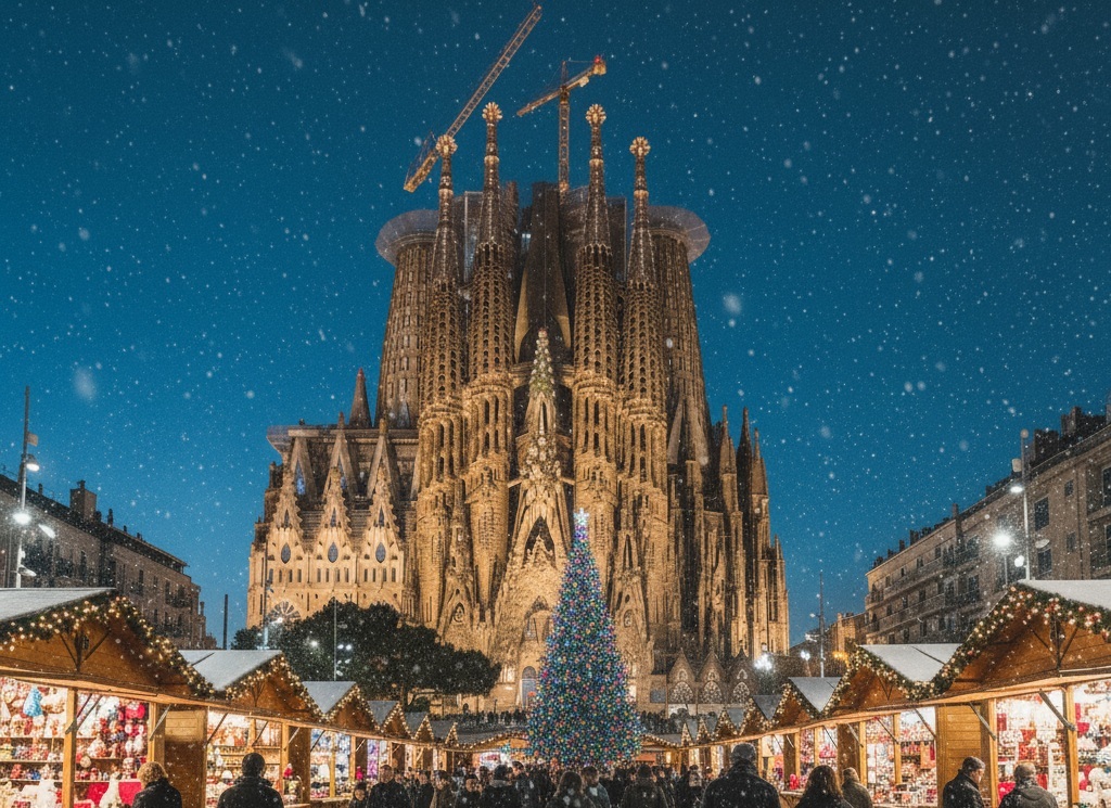 Barcelona adventi utazás