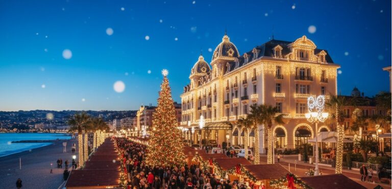 Nizza karácsonyi utazás a Francia rivierán