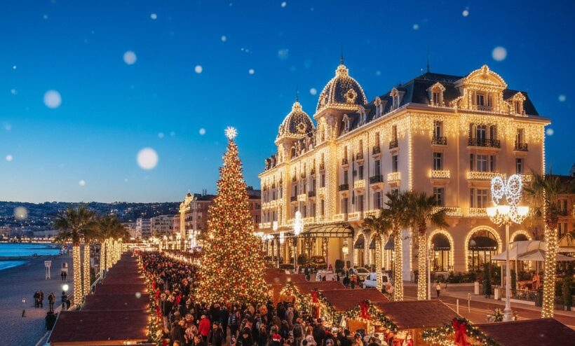 Nizza karácsonyi utazás a Francia rivierán