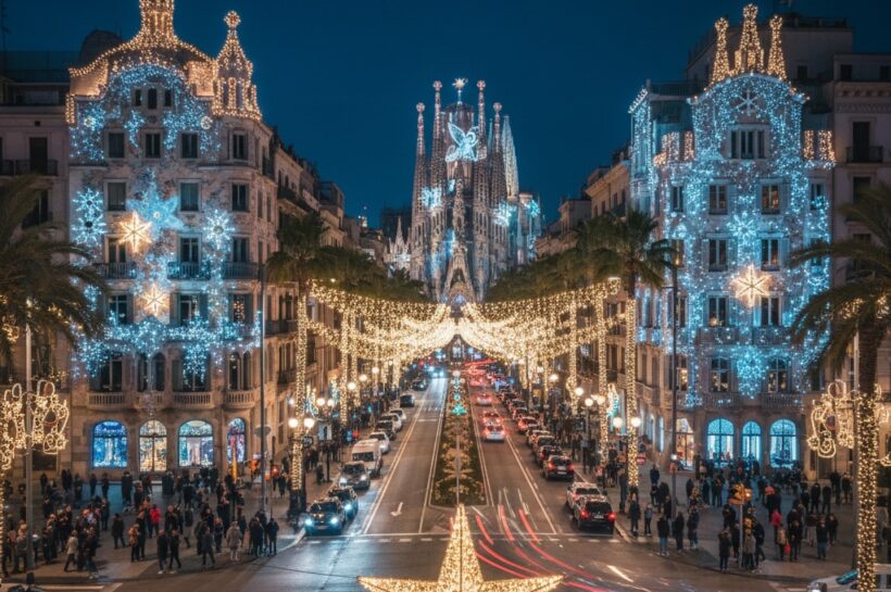Barcelona 2 napos adventi utazás repülővel