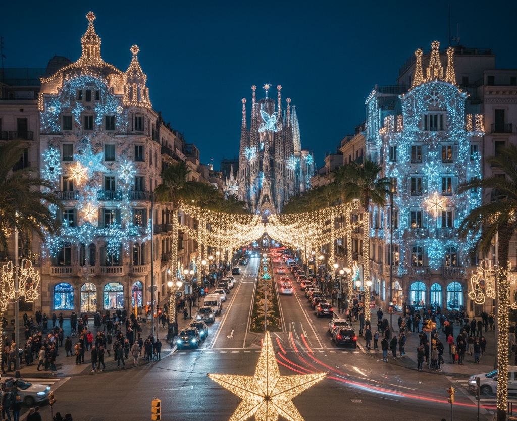 Barcelona 2 napos adventi utazás repülővel