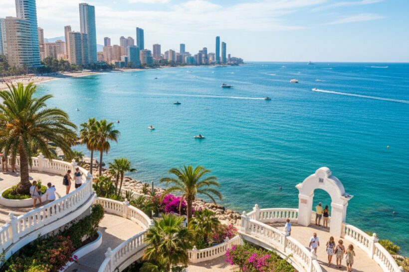 Benidorm 5 napos pihenés csak 68.115 Ft. repülővel Hotel reggelivel Benidorm olcsó utazás