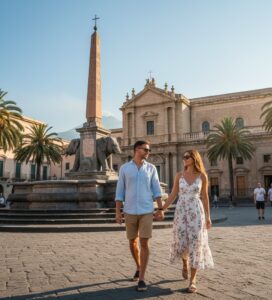 szicília Catania nyaralás 2026