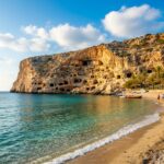 Kelet-Kréta nyaralóhelyek látnivalók strandok Heraklion régióban