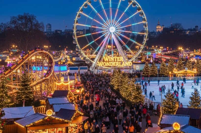 London adventi utazás