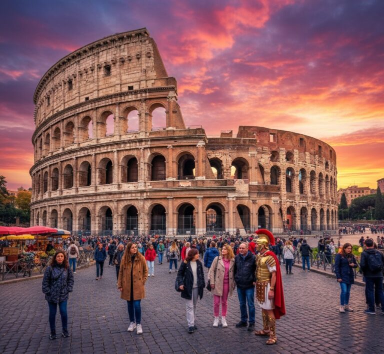 Róma látnivalók egy nap alatt