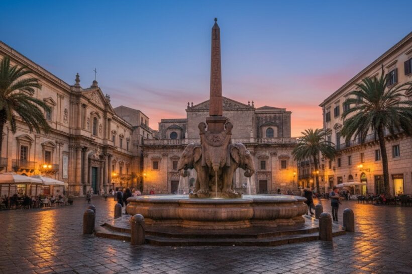 Szicília Catania látnivalók egy nap alatt