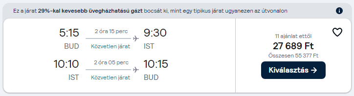 isztambul olcsó repulojegy